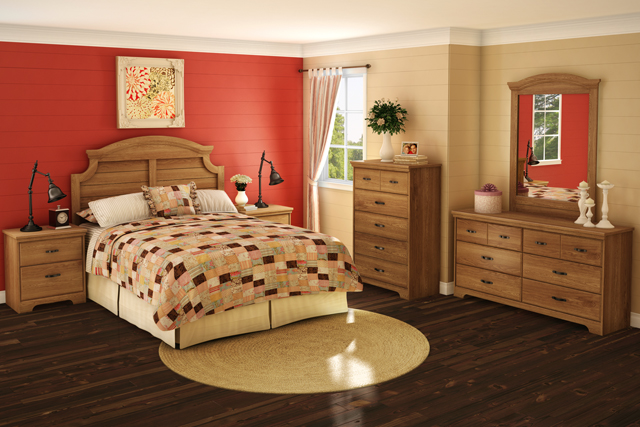 deco chambre a coucher champetre
