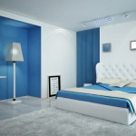 deco chambre ado bleu et gris