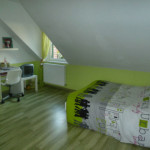 deco chambre ado gris vert