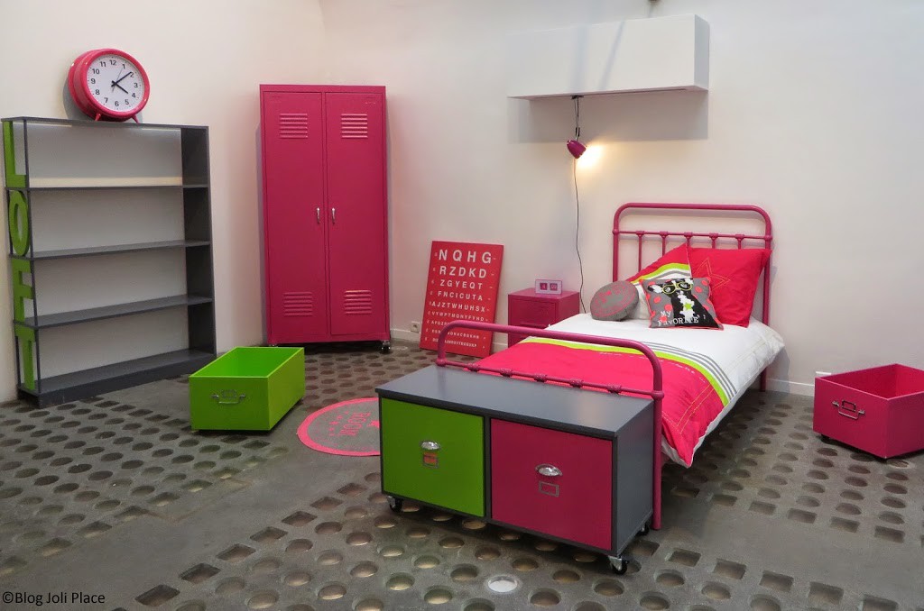 deco chambre ado metal