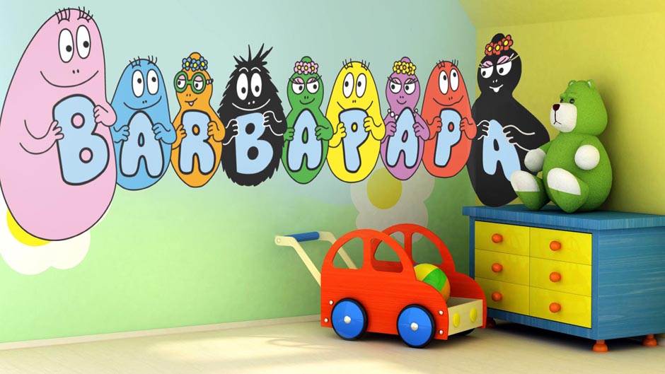 deco chambre bebe barbe a papa
