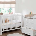 deco chambre bebe mur blanc