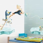 deco chambre bebe theme banquise