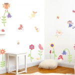 deco chambre fille theme jardin