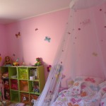 deco chambre fille theme jardin