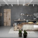 deco chambre industrielle