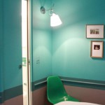 deco chambre vert et gris