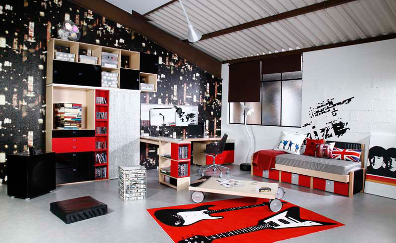 decoration chambre ado anglais