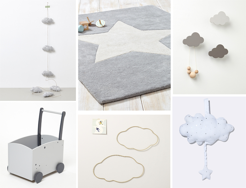 decoration chambre bebe fille etoile