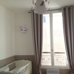 decoration chambre bebe rose et taupe