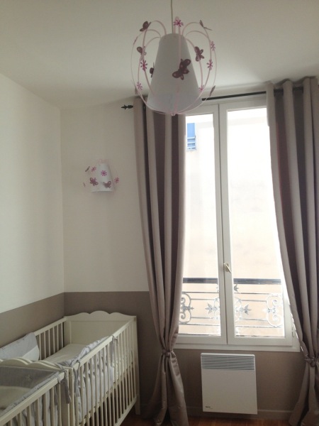 decoration chambre bebe rose et taupe