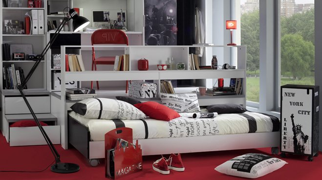 decoration chambre d ado style new york