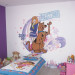 decoration chambre fille en peinture