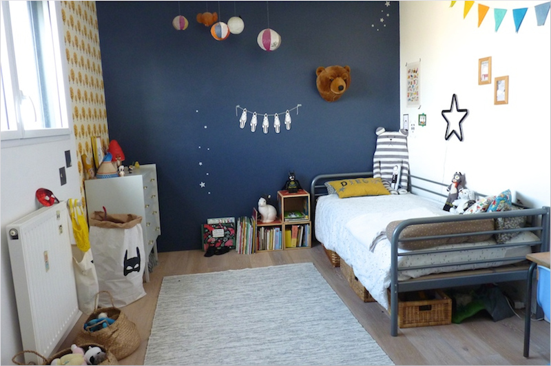 decoration chambre garcon super heros