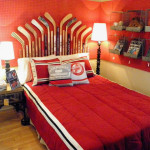 decoration chambre hockey