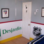 decoration chambre hockey