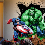 decoration chambre hulk