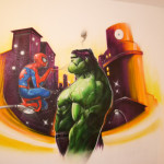 decoration chambre hulk