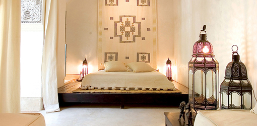 decoration chambre marocaine