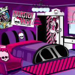 decoration chambre monster high
