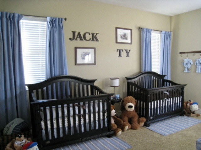 decoration chambre pour jumeaux