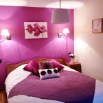 decoration chambre rose et blanc