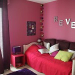decoration chambre rose et blanc