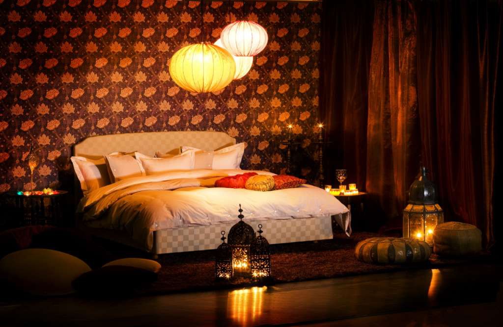 decoration chambre style oriental