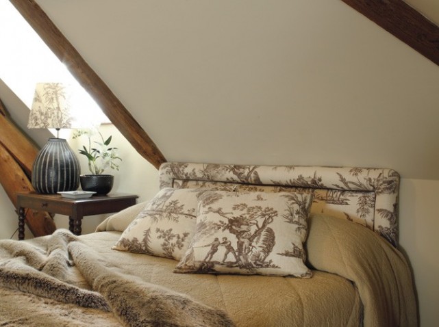 decoration chambre toile de jouy