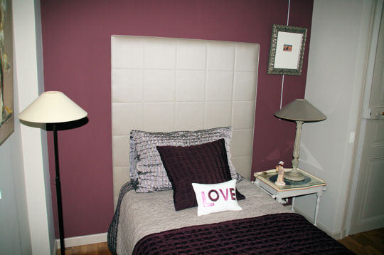 decoration chambre vieux rose