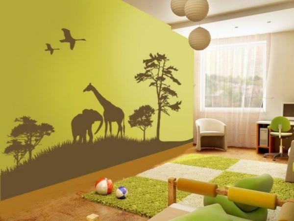 decoration de chambre jungle