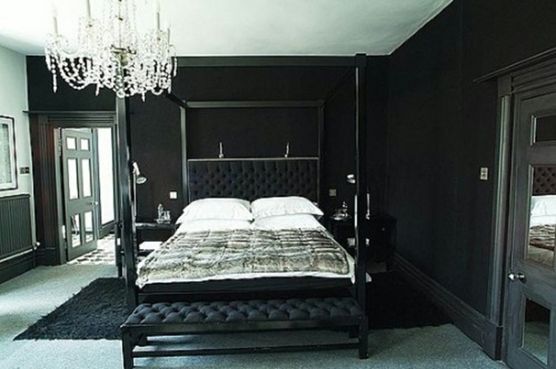 decoration de chambre noir et blanc