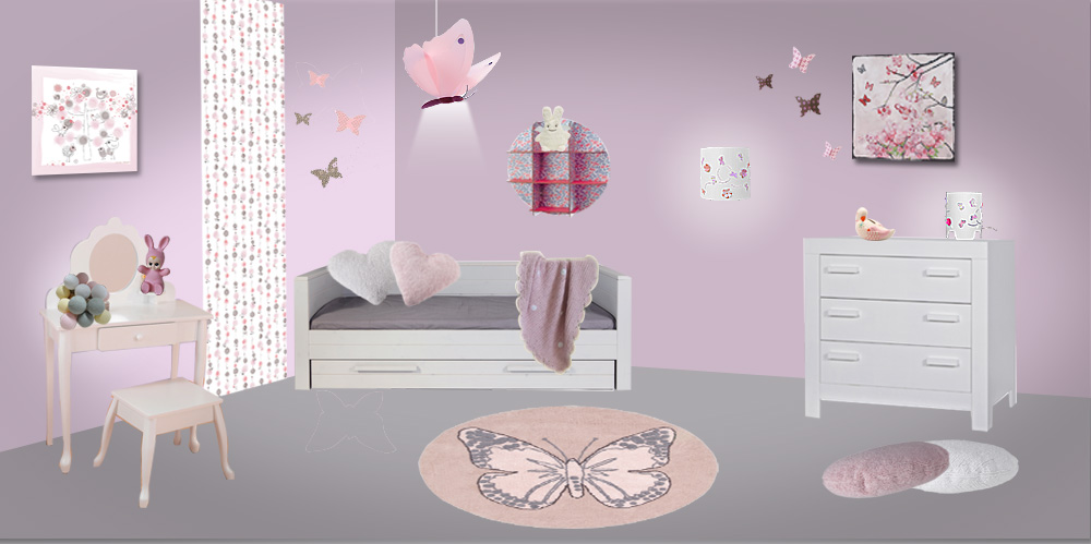 decoration papillon pour chambre de bebe