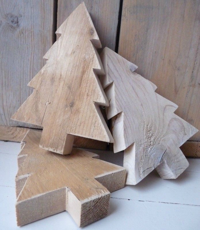 fabriquer deco de noel en bois
