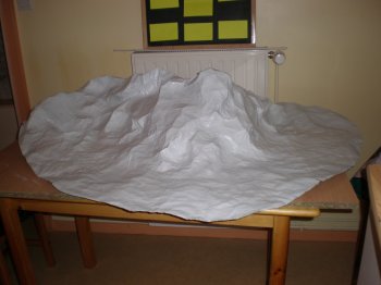 fabriquer un decor de montagne