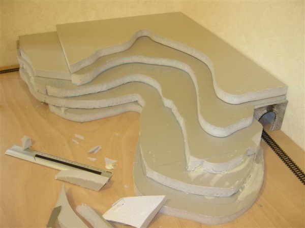 fabriquer un decor de montagne