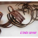 faire decoration en chocolat