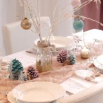 faire decoration table noel