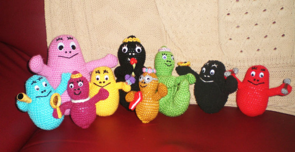 faire un doudou barbapapa