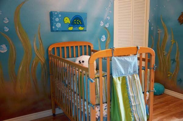 idee deco chambre bebe theme mer