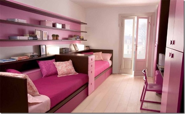 idee deco chambre pour 2 filles