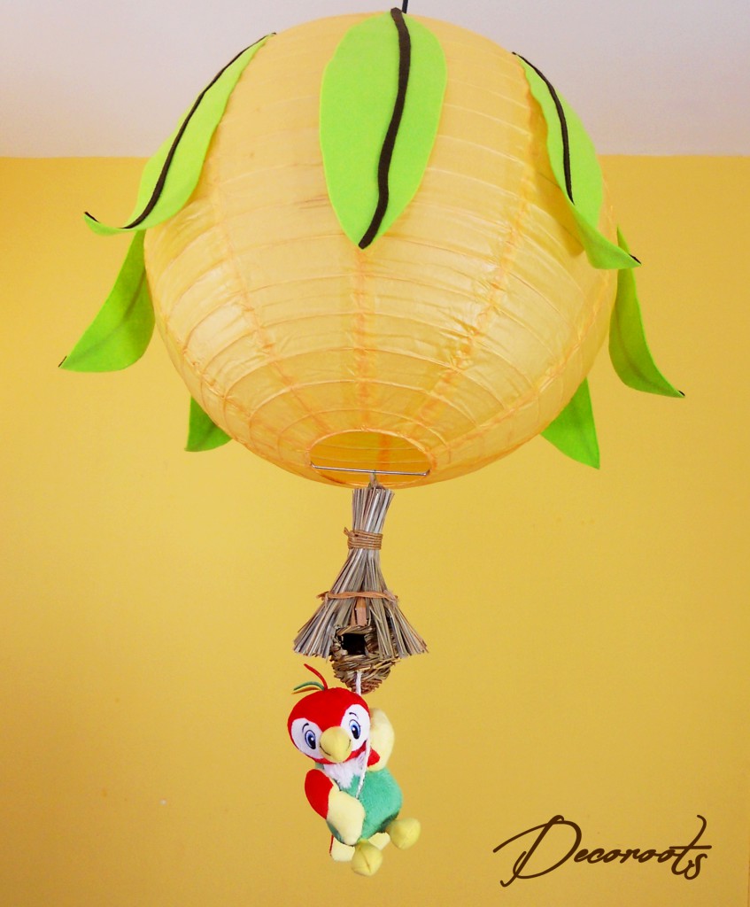 luminaire chambre bebe jungle