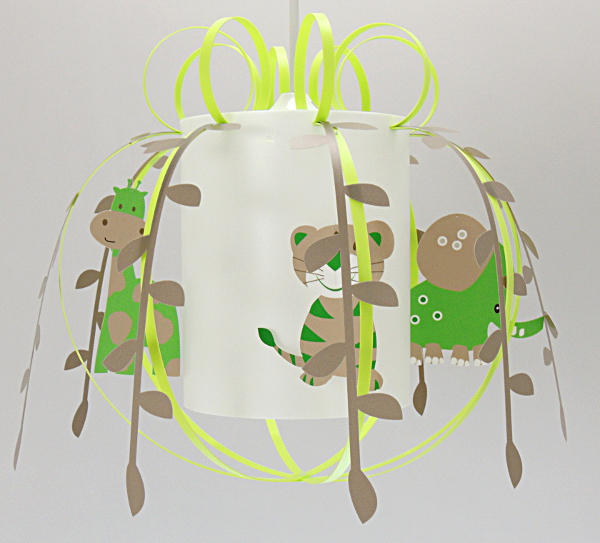 luminaire chambre bebe jungle