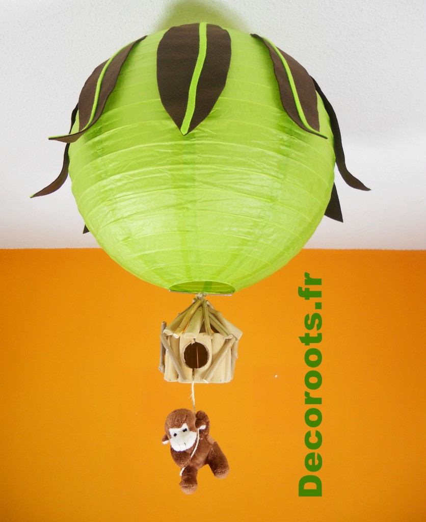luminaire chambre bebe jungle