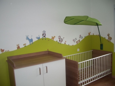 photo deco chambre bebe mixte