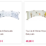 tour de lit bebe hauteur 30 cm