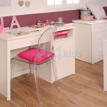 bureau blanc pour jeune fille