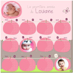 cadre pele mele chambre bebe
