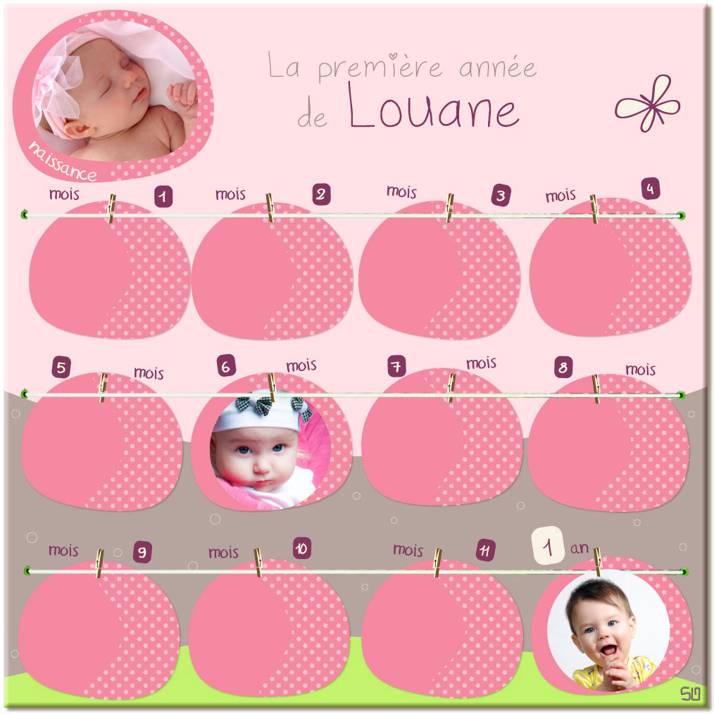cadre pele mele chambre bebe