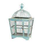 cage oiseaux decorative ancienne
